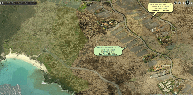 Manini Paired Sale Aerial